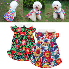 Pet Clothes Summer Flower Dog Vest Dress Puppy Small Dog Skirt Chihuahua #CA - Toronto - Canada