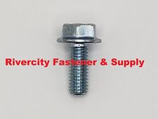 (100) M6-1.0 x 16 / M6x16 Metric Hex Flange Bolts Grade 10.9 DIN 6921 6mm x 16mm - Saint Paul - US