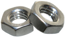 Stainless Steel thin jam half height Hex Nuts 5/16-18 Qty 25 - West Hempstead - US