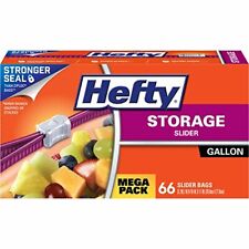 Hefty Slider Storage Bags - Gallon Size, 66 Count