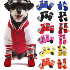 4pcs/set Waterproof Pet Shoes Small Medium Cat Dog Anti-slip Rain Boots Footwear - Toronto - Canada