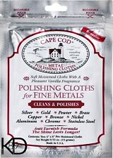 Polishing Cloth Silver Jewelry Gold Cartier Cape Cod 8821 Polishing All Metals