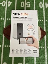 View Cube Smart Camera Wi-Fi Pet Treat Dispenser White/Black (PT0004) - Orange Park - US