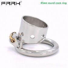 Stainless Steel Chastity Cage Wellness Belt Lock Chastity Devices Small Rings - CN