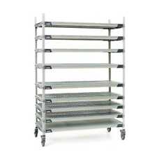MetroMax MX-244280H-MP-9 Industrial 9-Shelf Mobile Shelving Unit - US