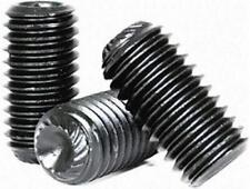 Set screws, Allen, Knurled cup point, Alloy steel black oxide finish free ship - Rockvale - US