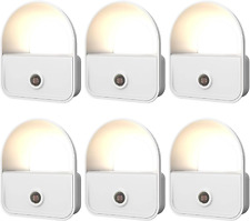 6-Pack Plug in LED Night Light 3000K Soft White .Smart Dusk to Dawn Sensor, Home - Denver - US