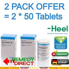 2x NERVOHEEL N Homeopathic Remedy Nervousness, Sleeping Disorders, Mood, 50 Tabs - Toronto - Canada