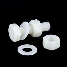 Nylon Hexagon Screws Nut Flat Pad Sets Combination Plastic Insulated Bolt M3-M12 - 海珠区 - CN
