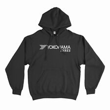 Mens Clothing Hoodie Yokohama Tyres Logo Usa Size