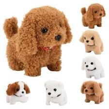 Realistic Plush Simulation Smart Dog Called Walking Toy Electric Plush Robot Dog - CN