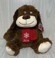 Pet Smart Chance Squeaker Plush Puppy Dog Toy Brown red scarf 2014 - Sanford - US