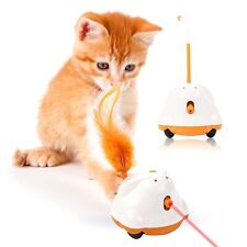Automatic Sensor Cat Toy: Interactive Smart Robotic Feather Teaser Endless Pet - CN