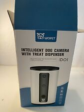 WOPET Smart Pet Camera Dog Treat Dispenser, WiFi, 2 Way Audio Great Cond! *works - Woonsocket - US