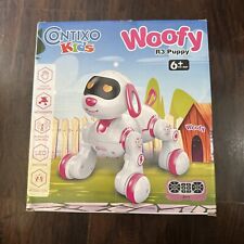 Contixo Woofy R3 Interactive Smart Robot Pet Dog Toy with Remote Control - Pink - Calexico - US