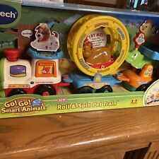 Vtech Go! Go! Smart Animals Roll and Spin Pet Train Pull Along Playset With Pet - Alpharetta - US