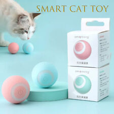 Automatic Rolling Ball Smart Cat Dog Toy Electric Pet Self-moving Kitten Game - CN