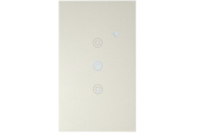Smart Wi-Fi Touch Wall Switch - Controls Standard Motors via Alexa / Google Home - Hudson - US