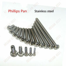 Inch 4#-40 6#-32 8#-32 304 Stainless Steel Cross Pan Head Machine Screws Bolts - 龙华区 - CN
