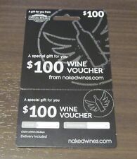 Omaha Steaks $100 Wine Voucher / Gift Card Nakedwines.com