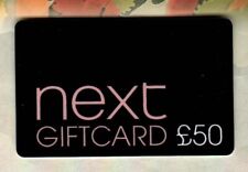NEXT Classic Logo Orange on Black ( 2012 ) Gift Card ( $0 - NO VALUE )