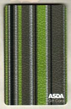 ASDA ( UK ) Striped Leather 2011 Textured Gift Card ( $0 )