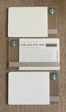 2016 Starbucks Gift Card. CREATE YOUR OWN. Set of 3. Mint Worldwide shipping.