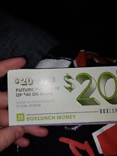 Boxlunch Money 7/11/24 - 7/21/24 BoxLunch $20 Off $40 Instore/Online