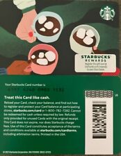 2021 STARBUCKS CHRISTMAS HOT CHOCOLATES" GIFT CARD #6197 NO VALUE "