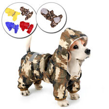 Pet Dog Waterproof Hooded Raincoat Cat Rain Coat Jacket Clothes Costume Puppy - Toronto - Canada