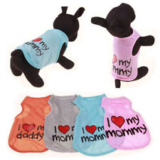Small Dog Cat Vest Puppy T-Shirt Coat Pet Dog Clothes Summer Apparel Costum ✿ - Toronto - Canada
