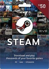 Steam Gift Card Pc Prepaid Gift Card Gaming Card Game Gift Card
