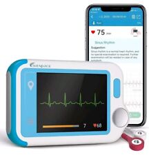 Home Heart Health Monitor , Portable Heart Rate Device With Electrode Pads.184 - Erie - US