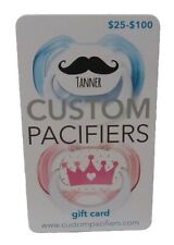Custom Pacifiers $50 Gift Card