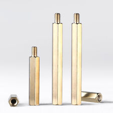 M2 M2.5 M3 Brass Hex Studs Standoff Spacer Screw Pillar Thread PCB Motherboard - CN