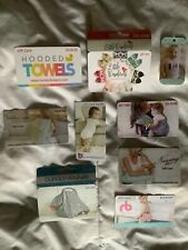 Baby stuff gift cards- Assorted/great for baby shower gift
