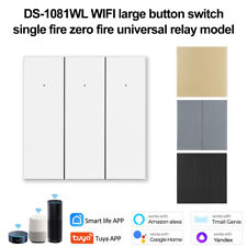 1/2/3Gang WiFi Smart Switch Wall Light Remote Control For Alexa & Google Tuya - CN