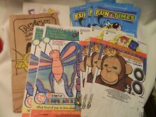 10 PRE-OWNED FAST FOOD KID MEAL BAGS - BURGER KING & McDONALDS 1995/99 & 2000