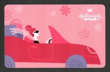 HALLMARK Woman Shopper in a Convertible ( 2007 ) Gift Card ( $0 )