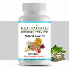 iLeafNaturals Laxative blend of traditional herbs 1000 MG - 60 Veggie Capsules - Toronto - Canada