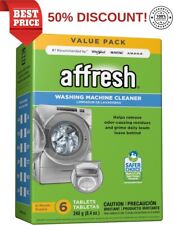 Affresh Washing Machine Cleaner, 6 Month Supply, Cleans Front Load and Top Load.