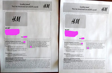 H&M 2x$5.00 eGift Cards **$10.00 Total**