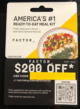 factor75.com/get started - 200 off (code)