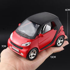 Red 1:32 Model Car Metal Diecast Toy Vehicle Kids Sound Light For Smart ForTwo - CN