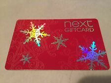 NEXT Snowflakes 2009 Foil Gift Card ( $0 )