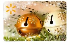 Walmart Christmas Jingle Bells Balls Gift Card No $ Value Collectible FD221546