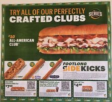 Subway 28 Coupons 2 Sheets Exp. 8/8/2024