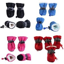 4pcs/set Waterproof Winter Warm Pet Dog Shoes Anti-slip Rain Snow Boots Puppy # - Toronto - Canada
