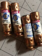 4 Mersen Ferraz & Shawmut TR20RID Fuses Time Delay 20A Tri-onic Smart Spot 250V - Orange - US