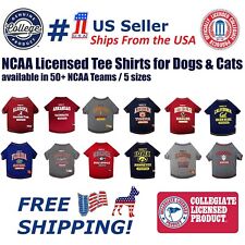 Pets First NCAA Tee Shirt for Dogs & Cats Comfortable & Sporty Dog Tee Shirt - Toronto - Canada